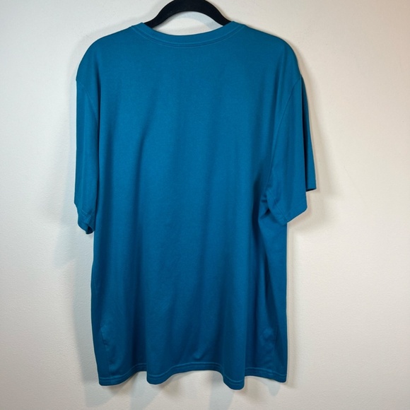 Nike Mens Legent Dri-Fit T-Shirt Teal Blue Crew Neck Lightweight Athletic Sz XXL - Picture 4 of 11